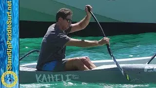 John Puakea Teaches Canoe Paddling Technique: The Catch - Part 1