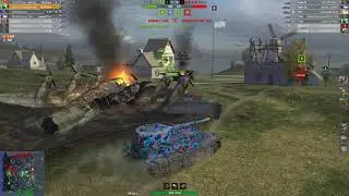 WoT Blitz - Топ урон и Тапколев танкует
