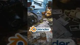 🔥 Watch how to create a photorealistic RENDER in BLENDER! 