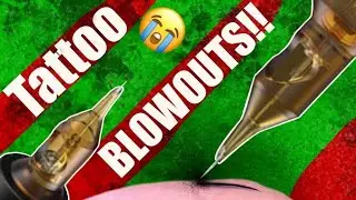 ✅TATTOO BLOWOUTS😢.. Everything you NEED to know. 👉Lets BLOWOUT some lines on my legs for science❗