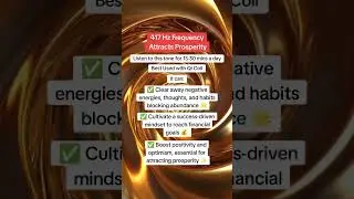 417 Hz Frequency Attracts Prosperity
