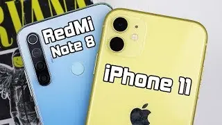 Xiaomi RedMi Note 8 vs iPhone 11 kamera karşılaştırması 