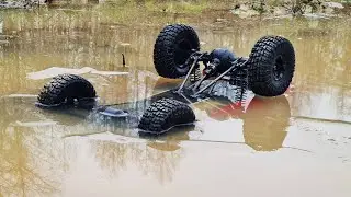 FOUND SUV ... Pulled out with the help of URAL and taken to restoration. RC OFFroad 4x4