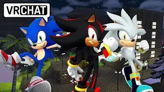 TEAM SSS REUNITED!!! Shadow & Sonic meet Silver (VR Chat)