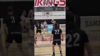 Bombs Away! Back and Forth Bounce Off Between Freedom and Ramblers #shorts #nva #haikyuu #volleyball