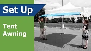 Tent Awning: How to Setup - [vispronet]