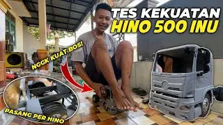 HINO SAM INU BARU PASANG PER LANGSUNG DI DUDUKIN😭☝🏻 || PART 3 PROSES PROJECT MINIATUR