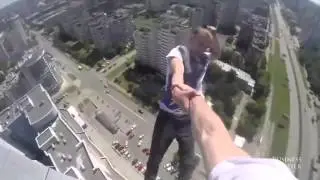 Эти люди не боятся высоты - Миллион просмотров!!!