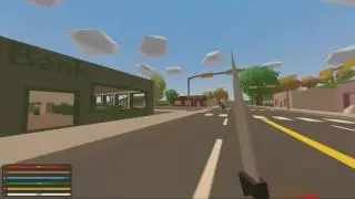 Играем в Unturned # 1 Неплохое оружие