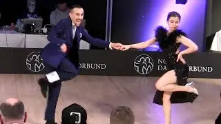 Boogie Woogie Slow Final - Damien & Lea