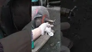 Печка из газового балона своими руками.
