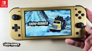 SnowRunner Nintendo Switch Lite Gameplay