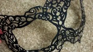 DIY Lace Mask