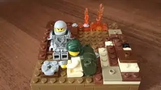 Лего самоделка S.T.A.L.K.E.R " Путь через аномалию".