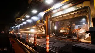 Building a Sci-fi station in Unreal Engine