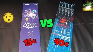 Zink Z1 vs. Funke Sternraketen | Ist Zink das Geld wert? | Pyrozündler