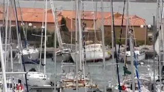 (HD) Gruissan 24 janvier 2009 : Tempête Force 12 ( cliquez sur 