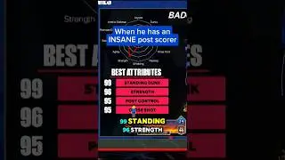 When a post scorer has an INSANE BUILD NBA 2k24 #nba2k