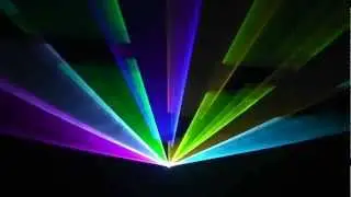Compact RGB laser projector