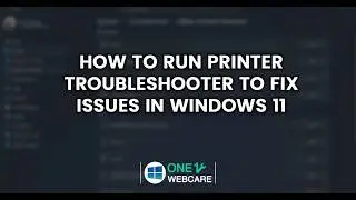 How to Run the Printer Troubleshooter on Windows 11