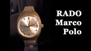 Rado Marco Polo Automatic watches date gold tone