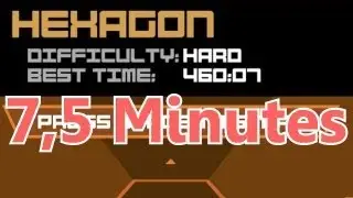 Super Hexagon Level 1 (Hard) - ''Hexagon'' - 460:07 - PC (Rank 12th Global)