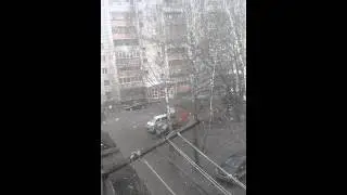 Сегодня в Томске снег 29.04.2015