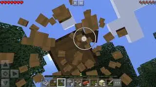 Играю в MINECRAFT с папой/Play Minecraft
