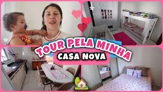 TOUR PELA MINHA CASA NOVA 💕🏡 TOUR COMPLETO MEU NOVO LAR 🥰
