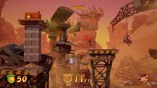 Crash Bandicoot 4 - World 2-3 Hit the Road Bonus Stage Walkthrough