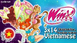 Winx Club - 3x14 Enchantix & Magic Winx Transformation in Vietnamese | Tiếng Việt