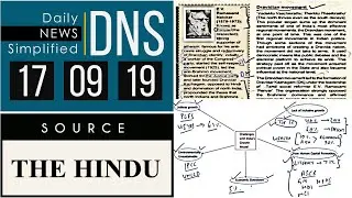 Daily News Simplified 17-09-19 (The Hindu Newspaper - Current Affairs - Analysis for UPSC/IAS Exam)