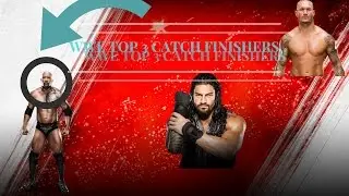 WWE TOP 3 BEST CATCH/MID AIR FINISHERS!!!!!!!