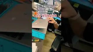 CLIENTE CAPOTOU O CARRO COM O MACBOOK E AUTORIZADA CONDENOU O EQUIPAMENTO EM MAIS DE R$ 17.000,00 😱