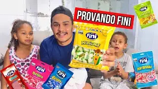 PROVANDO TODOS OS SABORES DE FINI (parte 1)
