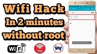 Hack wifi in 2 minutes without root