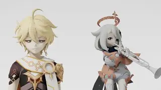 【MMD Genshin Impact】don't anger Paimon