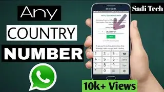 How To Get Free US & Other Country Number For Whatsapp In 2020-21 || Create Other Country Whatsapp