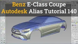 Autodesk Alias Tutorials – Mercedes Benz E-Class Coupe 140
