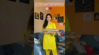 co-ord set from @myntra || Myntra kurta sets #coordset #kurtaset #ytshorts #fashion