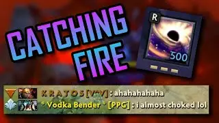 CATCHING FIRE - DOTA 2