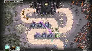 Kingdom Rush Walkthrough - The Dark Tower - Iron Challenge [Steam version][HD]