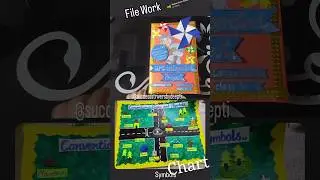Holiday Homework | File Work | Chart| Posters #holidayhomework #schoolproject #artandcraft #project