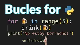 Cómo usar el ciclo FOR en PYTHON [GUIA PRACTICA]| PYTHON para CIENCIA de DATOS #15