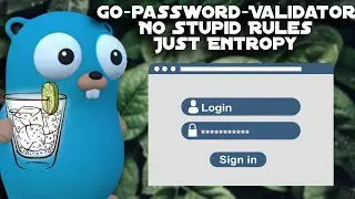 No Stupid Rules Password Validation - Gin