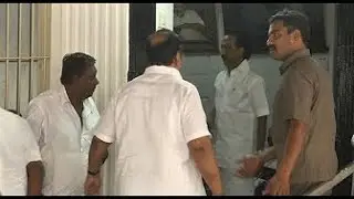 M. K. Alagiri கோபாலபுரம் வீட்டிற்கு செல்வதற்கு வழிவிட்டு ஒதுங்கி நின்ற M.K.Stalin |dmk,chennai|STV