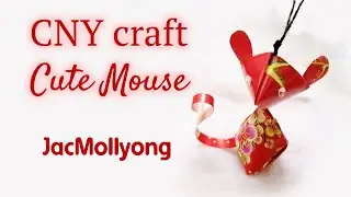 CNY craft with angpow_cute mouse