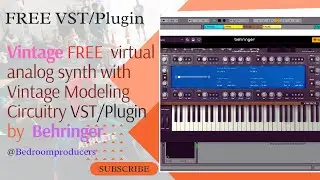 Vintage - FREE Classic Synth VST/Plugin by Behringer 