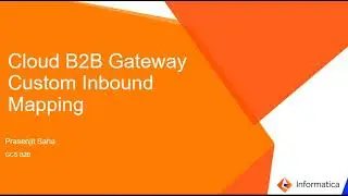 Overview: Cloud B2B Gateway Custom Inbound Mapping