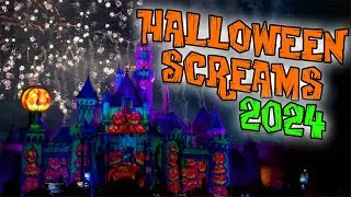 Halloween Screams Fireworks - Disneyland Halloween Time 2024